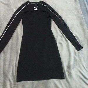 PUMA long sleeve mini dress